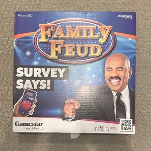 Family Feud Game by - Never Used - All game pieces in original packaging.
